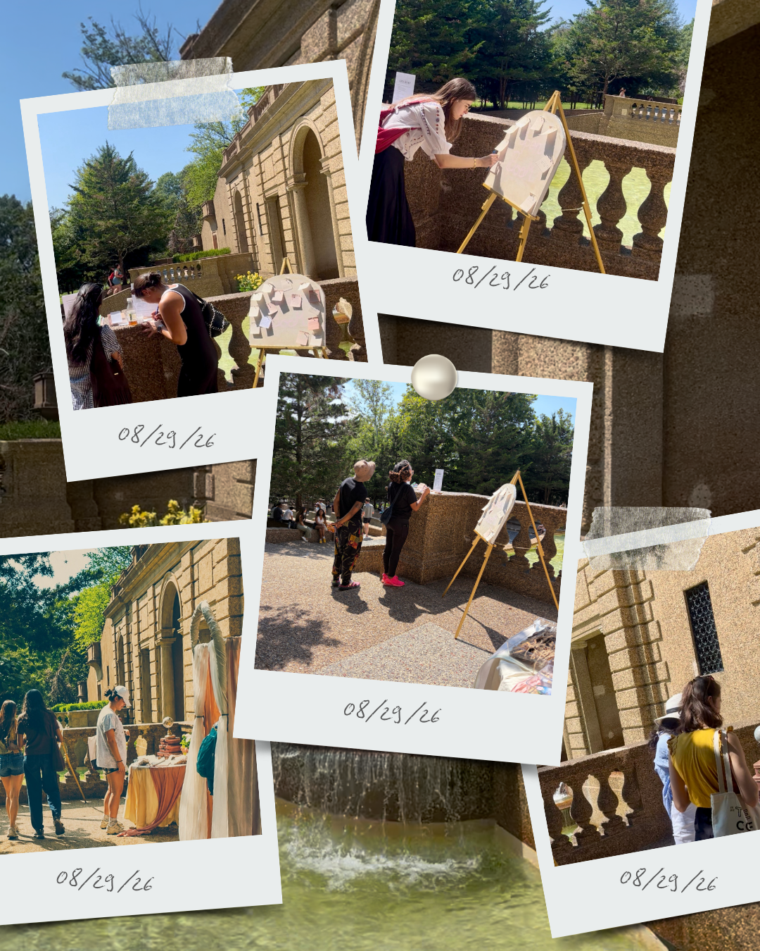 Open Book community activation collage showing participants at events